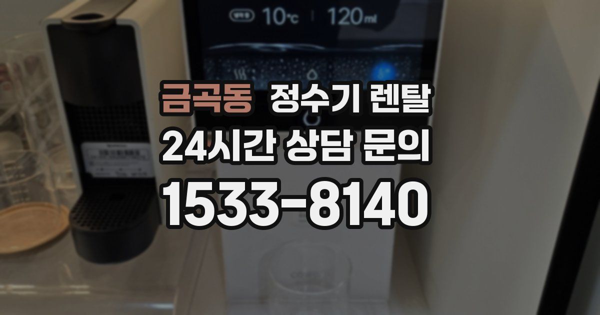 금곡동 정수기 렌탈