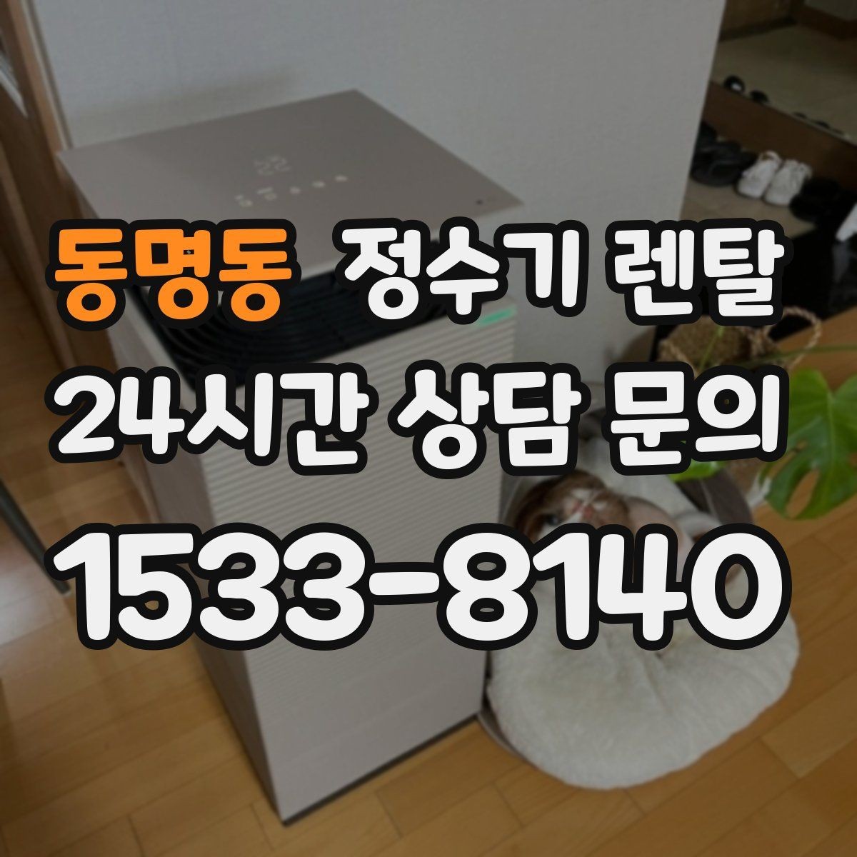 동명동 정수기 렌탈 하부장 정리하면 설치가 쉬워지는 이유