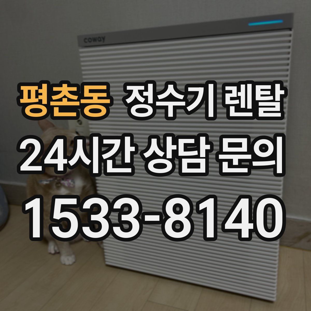 평촌동 정수기 렌탈