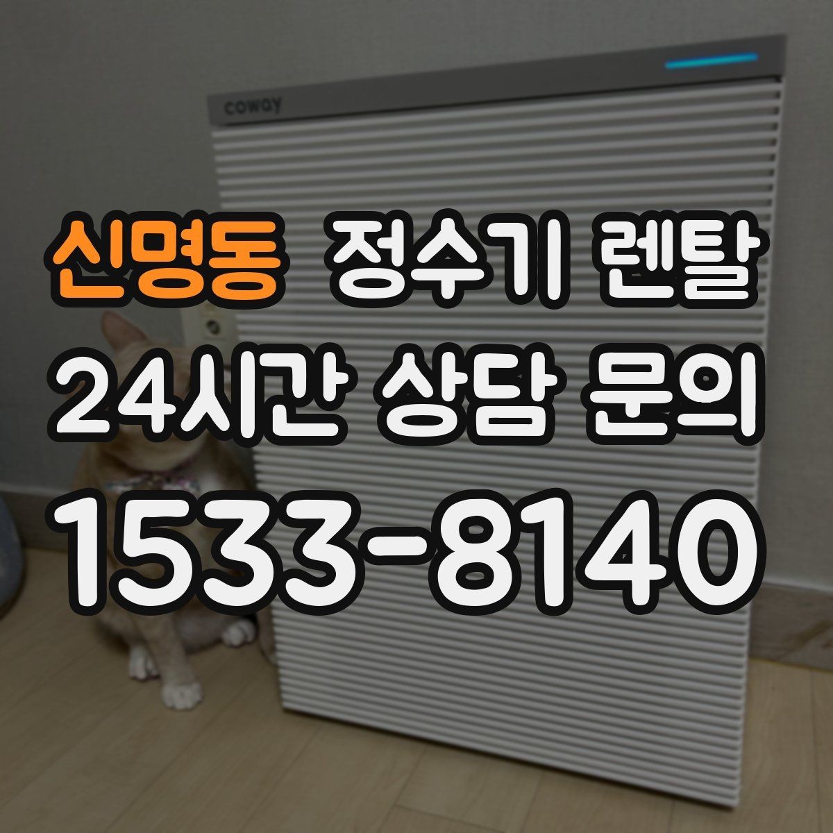 신명동 정수기 렌탈 온수 화상 방지 기능이 중요한 이유