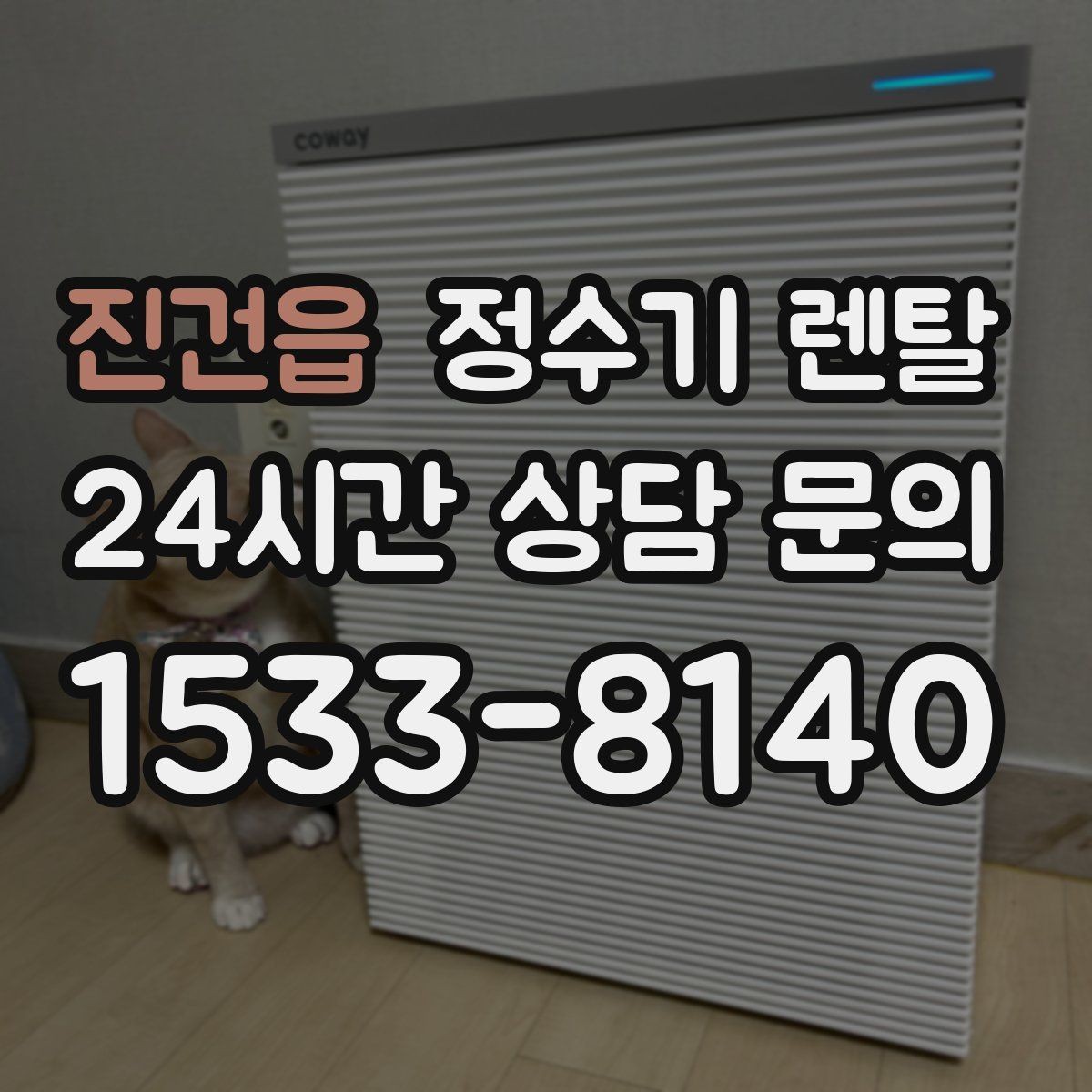 진건읍 정수기 렌탈 물이 뿌옇게 보였다 사라지면 왜 그럴까