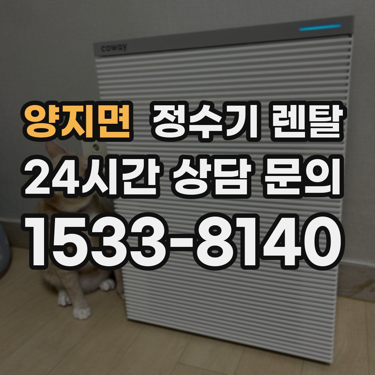 양지면 정수기 렌탈
