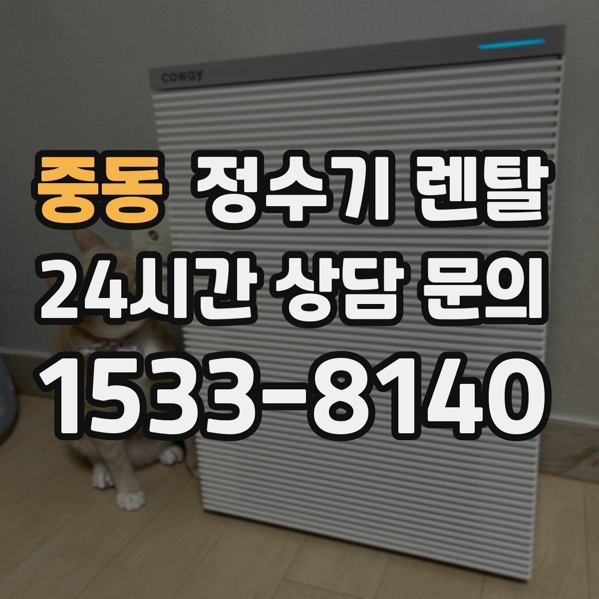 중동 정수기 렌탈 카페 학원 사무실용 선택 기준 정리