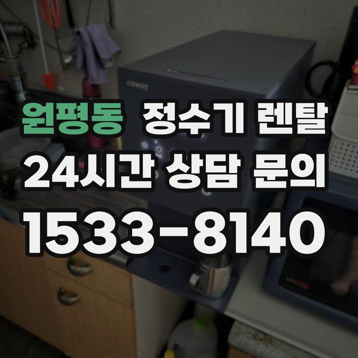 원평동 정수기 렌탈