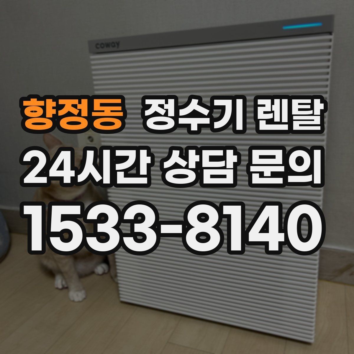 향정동 정수기 렌탈 빌트인 설치가 좋은 주방 구조는 이런 경우