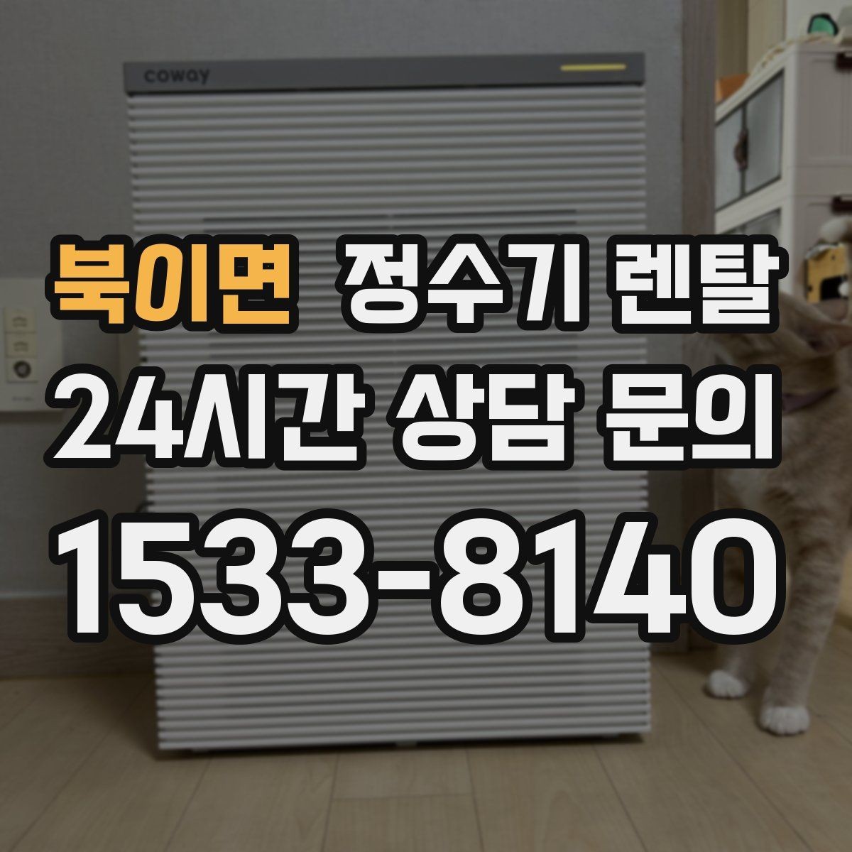 북이면 정수기 렌탈 겨울철 냉수 기능을 덜 써도 관리가 필요한 이유