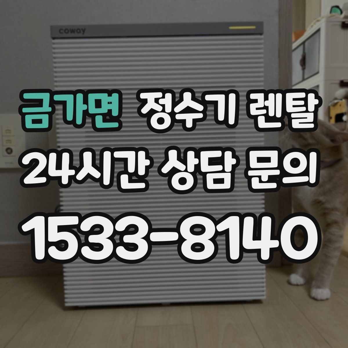 금가면 정수기 렌탈 카페 학원 사무실용 정수기 선택 기준