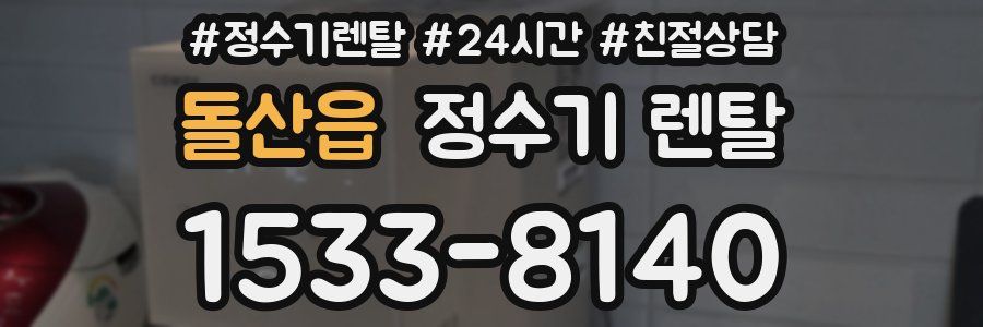 돌산읍 정수기 렌탈