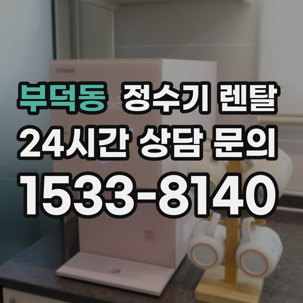 부덕동 정수기 렌탈 얼음 정수기 장점과 관리 포인트