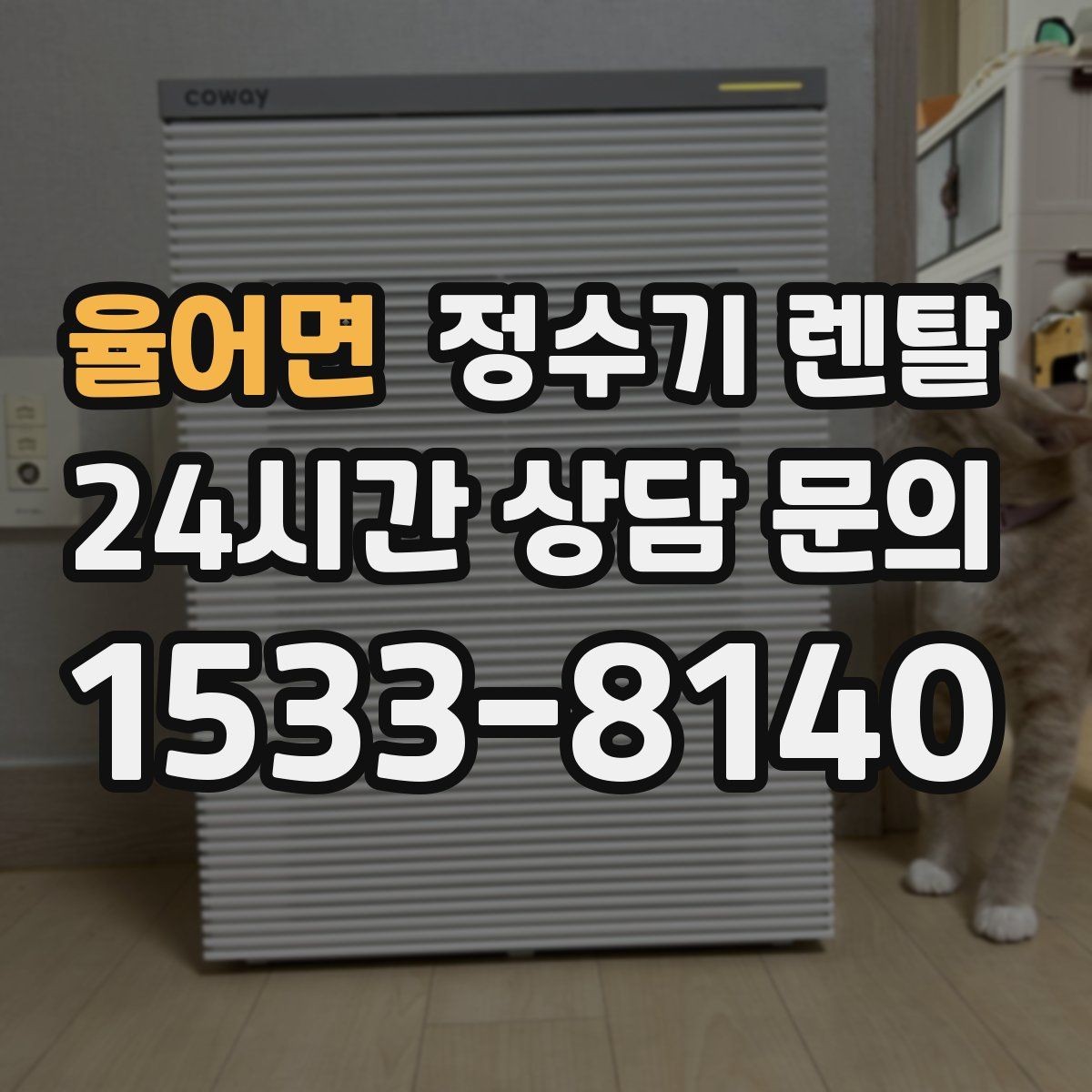 율어면 정수기 렌탈 배관 수압 조건이 중요한 이유