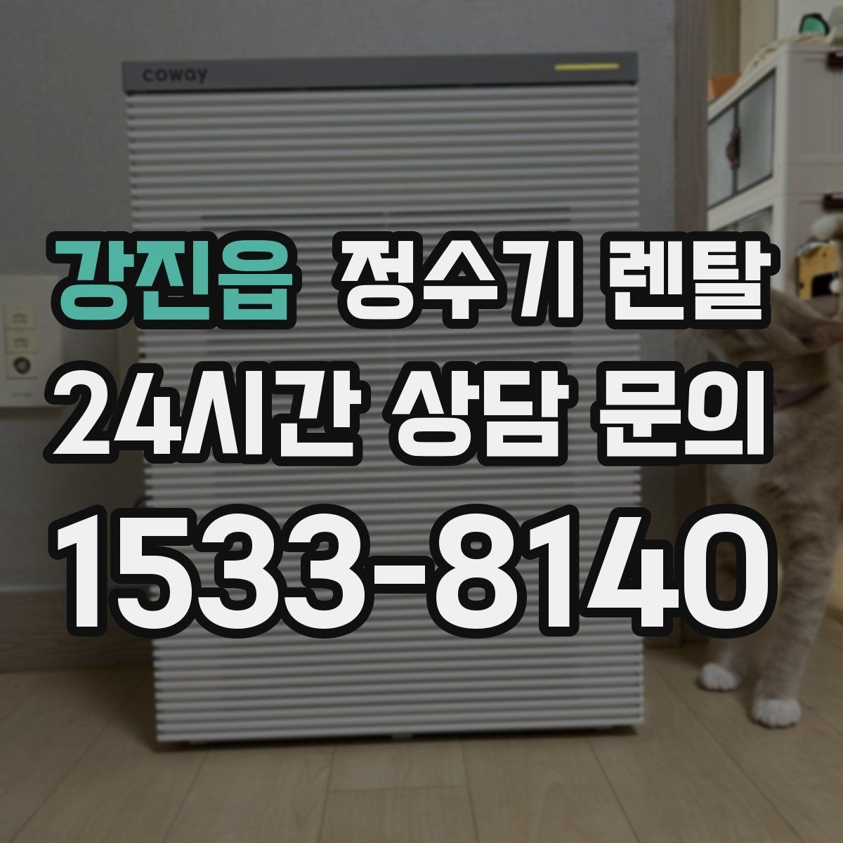강진읍 정수기 렌탈 슬림형은 왜 하부장 공간이 더 중요할까