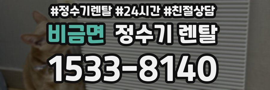 비금면 정수기 렌탈