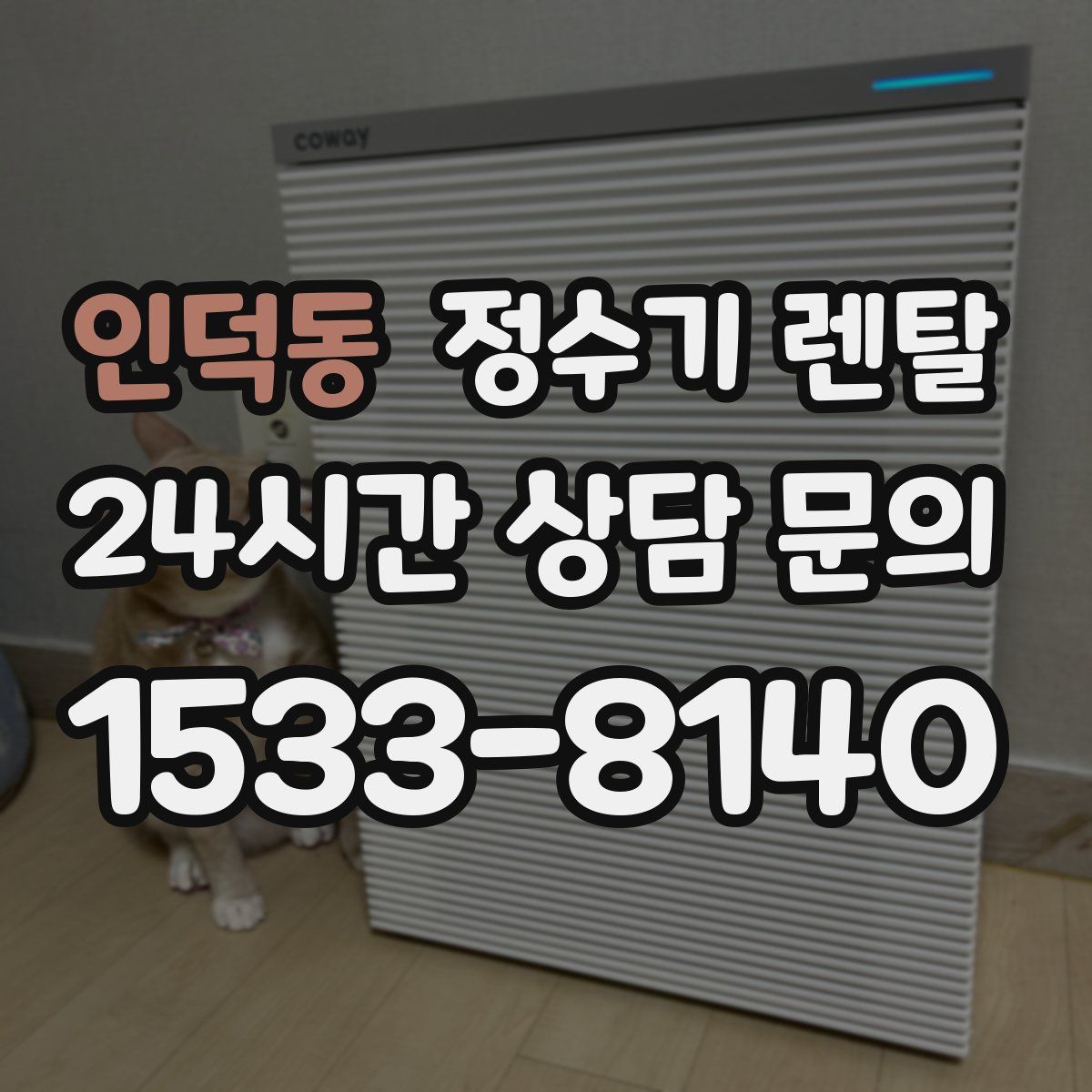 인덕동 정수기 렌탈