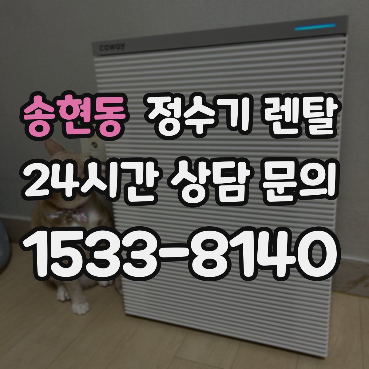 송현동 정수기 렌탈