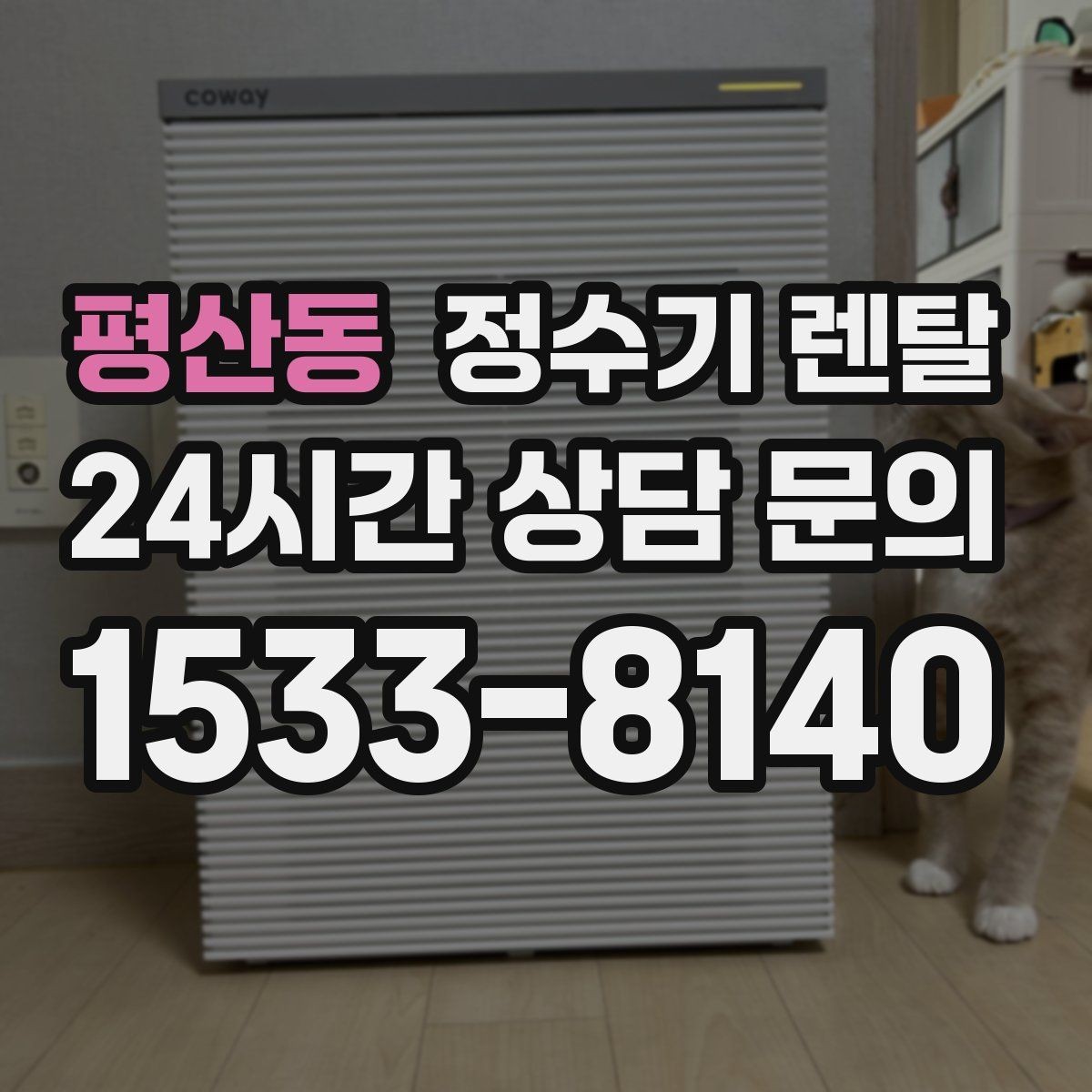 평산동 정수기 렌탈 물에서 기포가 보이면 이상일까