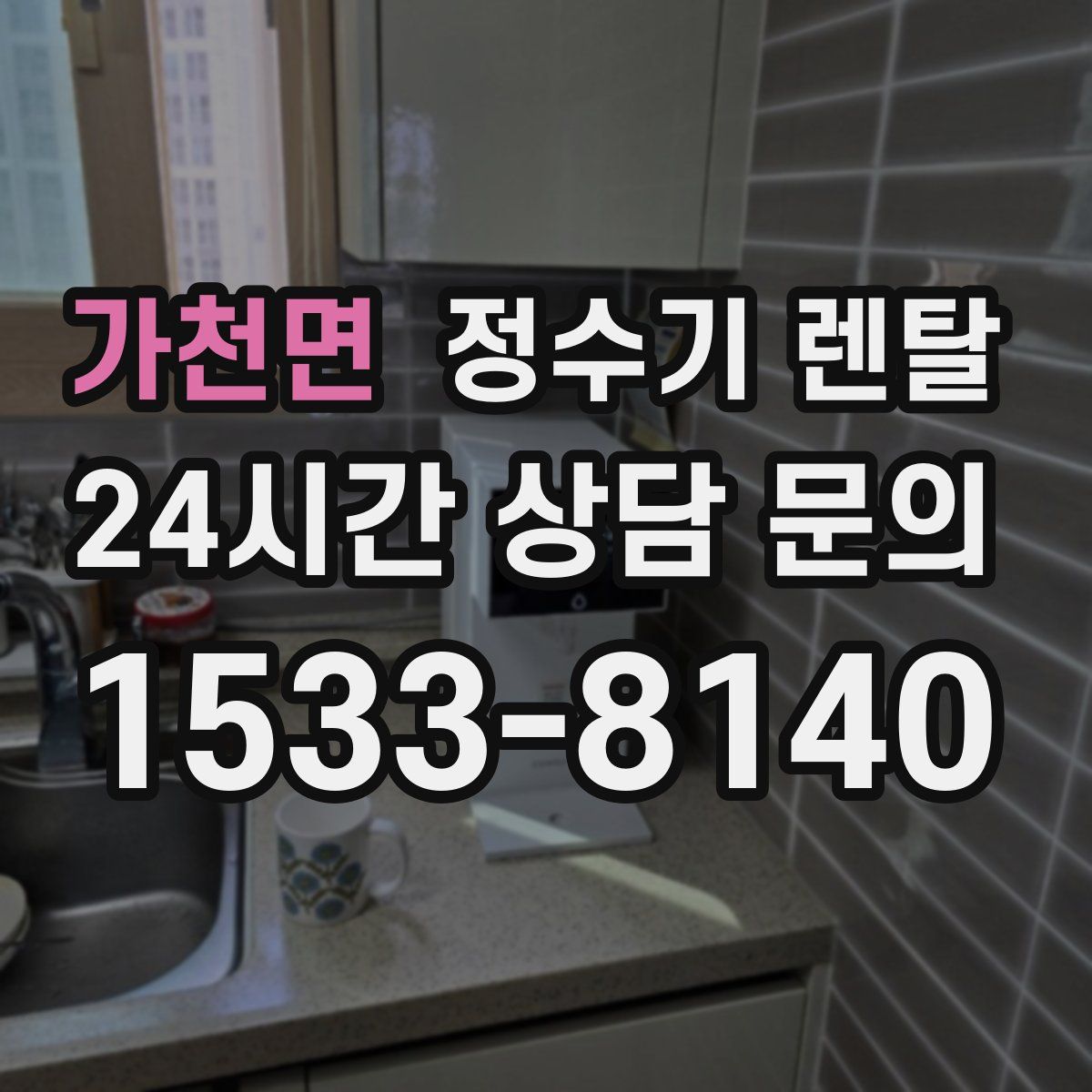 가천면 정수기 렌탈