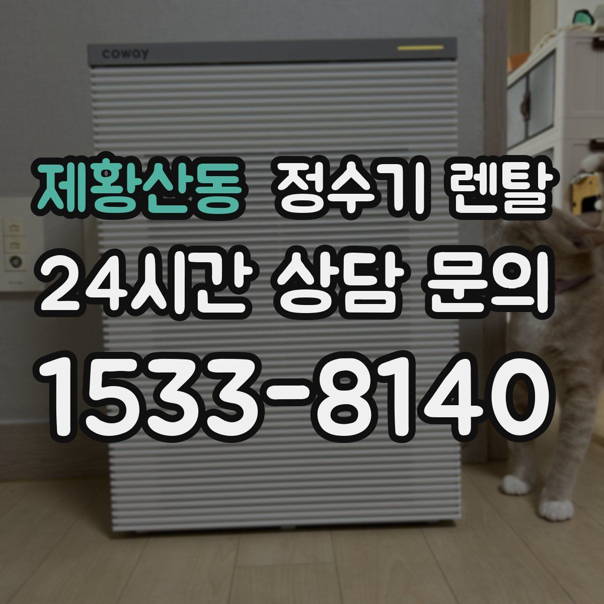 제황산동 정수기 렌탈