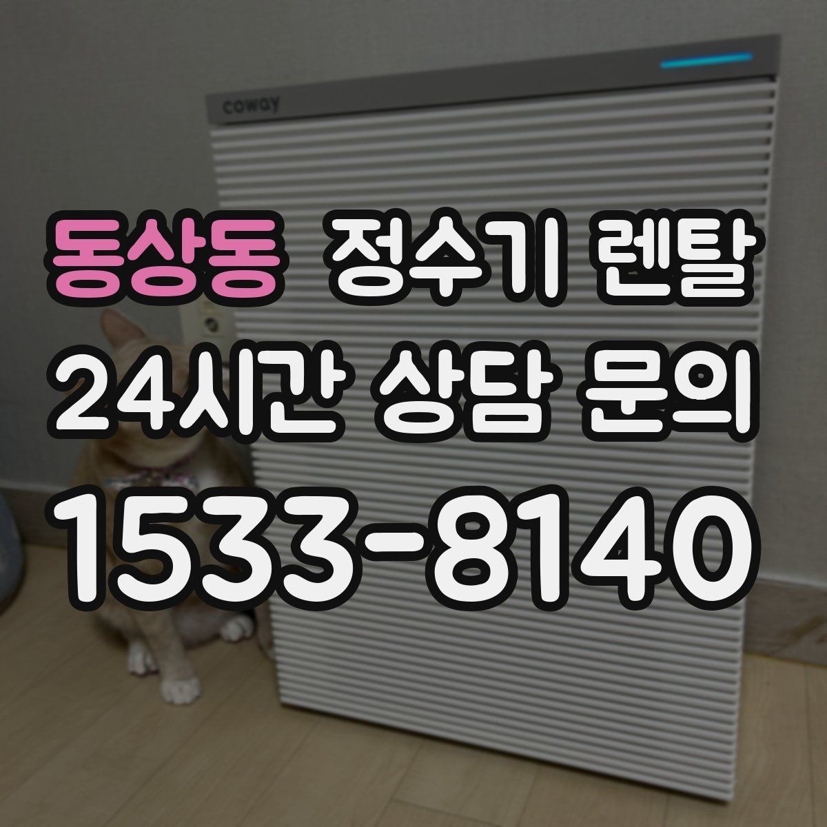 동상동 정수기 렌탈 물에서 기포가 보이면 이상일까