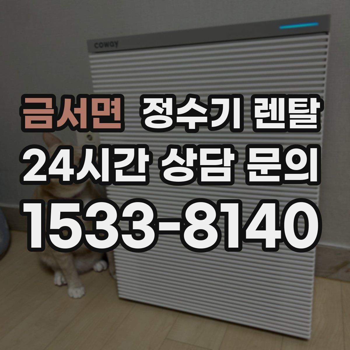 금서면 정수기 렌탈 컴프레서형과 전자식 냉각 차이 정리