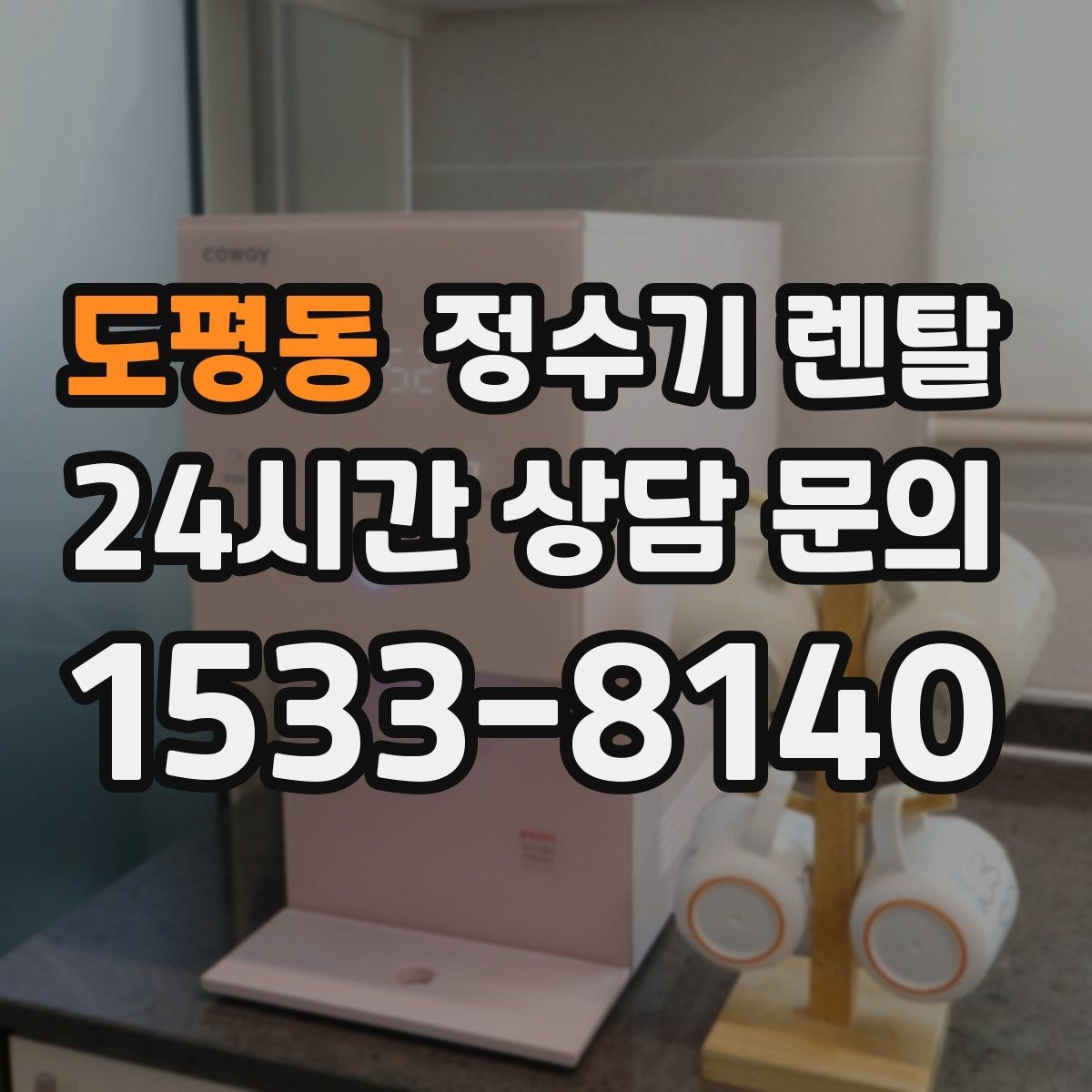 도평동 정수기 렌탈 주기적인 관리가 왜 중요한가요