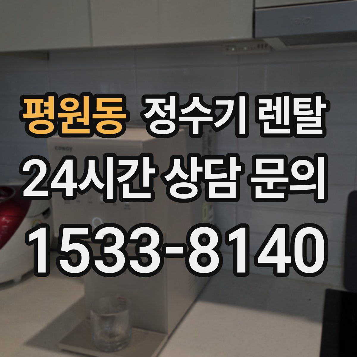평원동 정수기 렌탈