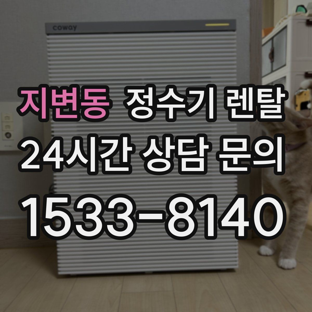 지변동 정수기 렌탈 주방에 딱 맞게 '크기'부터 결정하는 방법