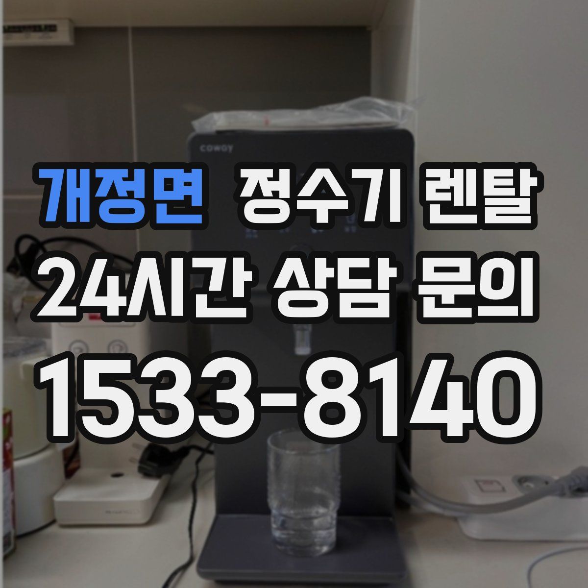 개정면 정수기 렌탈
