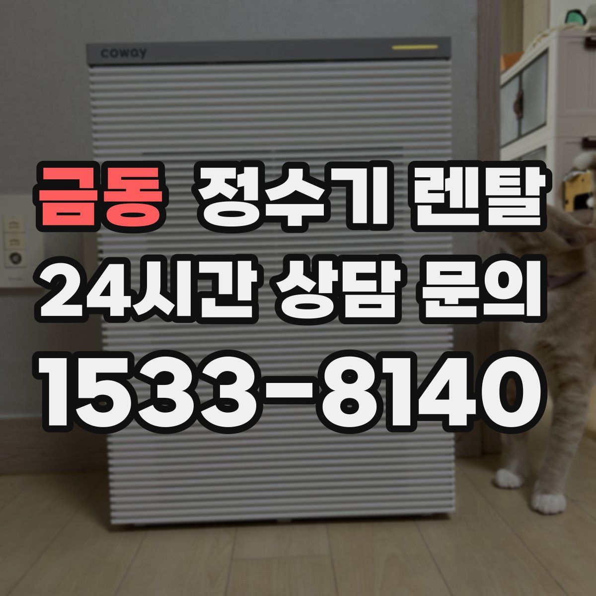 금동 정수기 렌탈