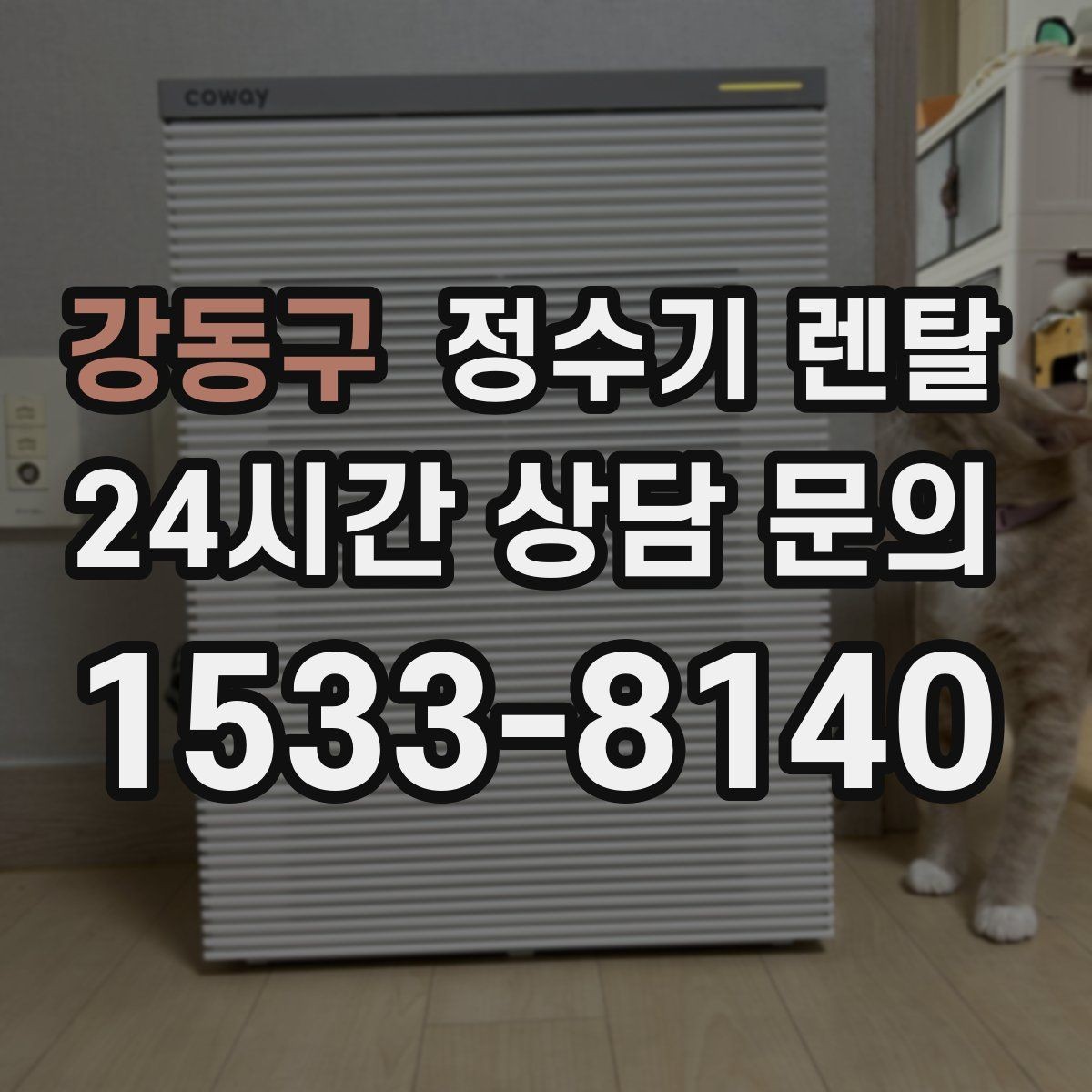 강동구 정수기 렌탈 절전 모드 설정만으로 달라지는 이유