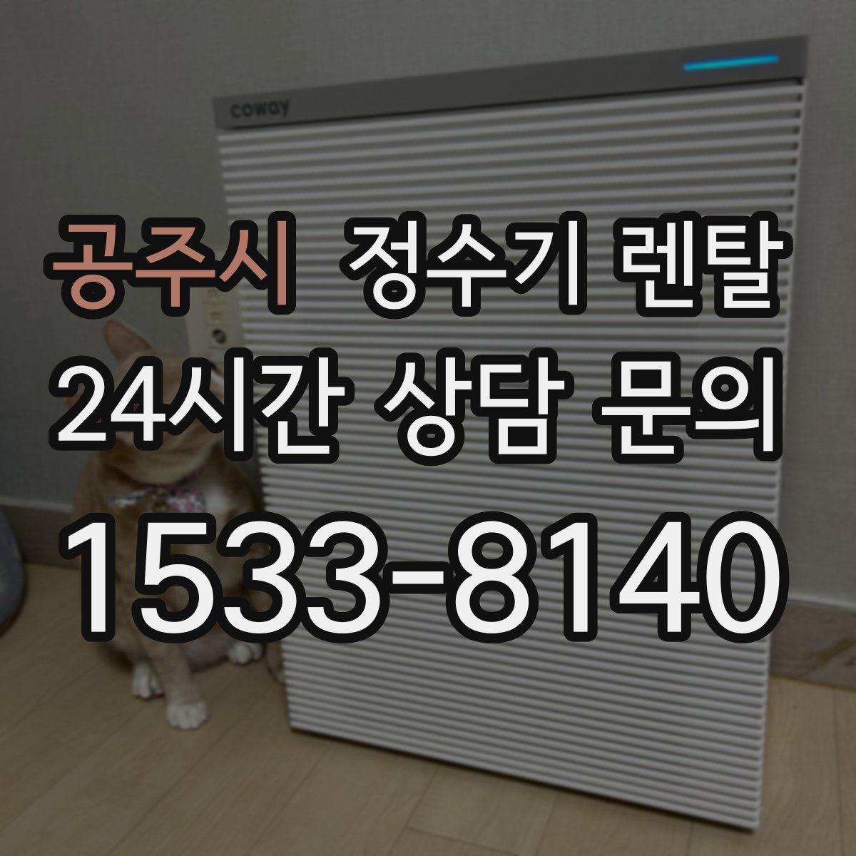 공주시 정수기 렌탈