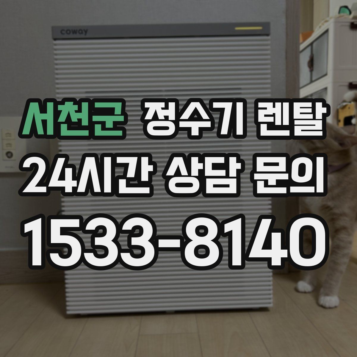 서천군 정수기 렌탈 자가 관리형이 잘 맞는 사용자 유형