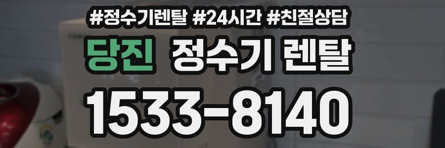 당진 정수기 렌탈