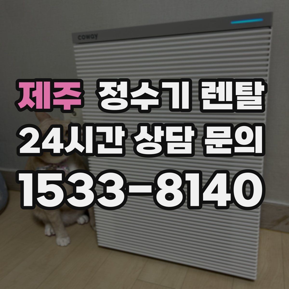제주 정수기 렌탈 출수구 관리가 쉬운 제품이 만족도가 높은 이유