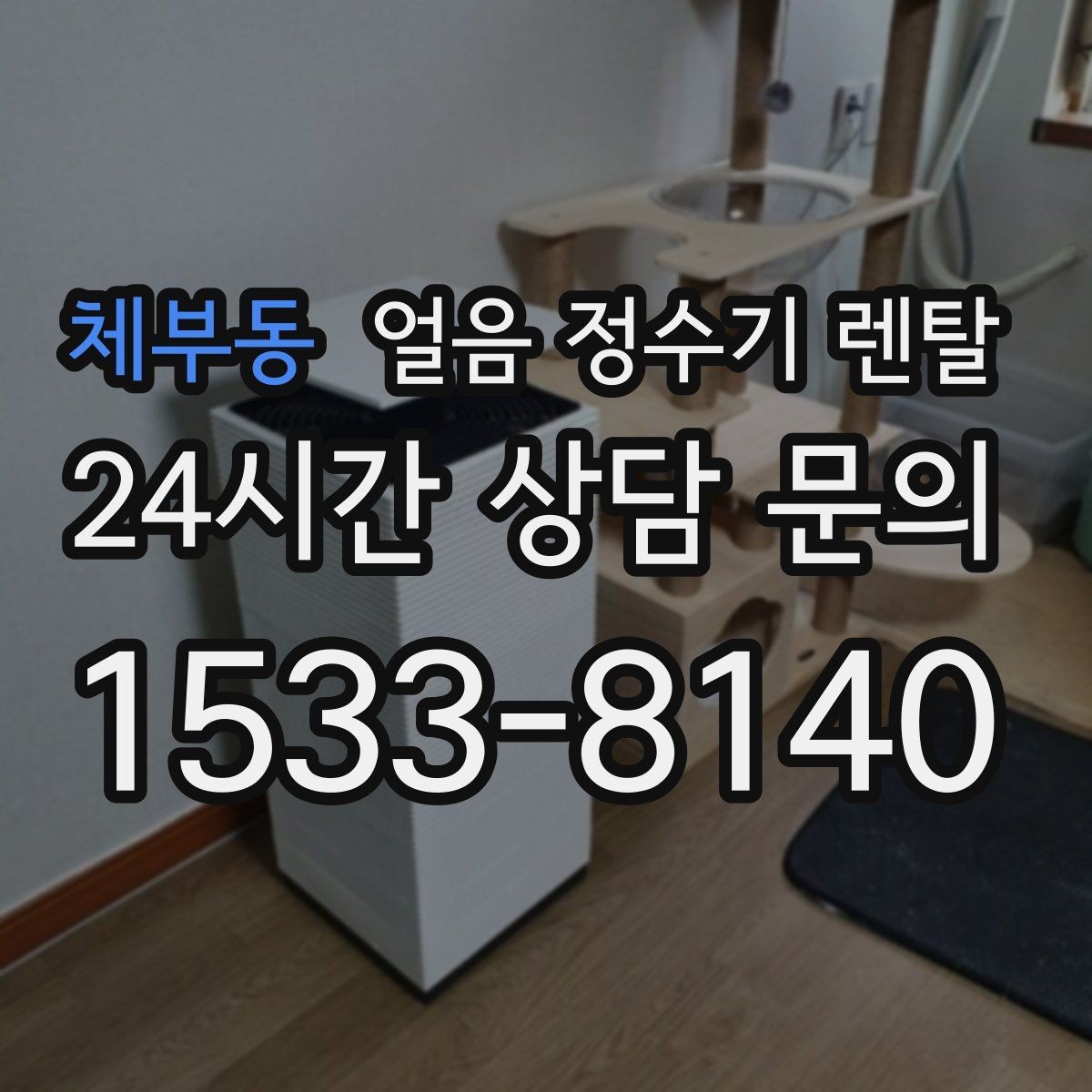 체부동 얼음 정수기 렌탈 손님 많은 집에 특히 편한 이유