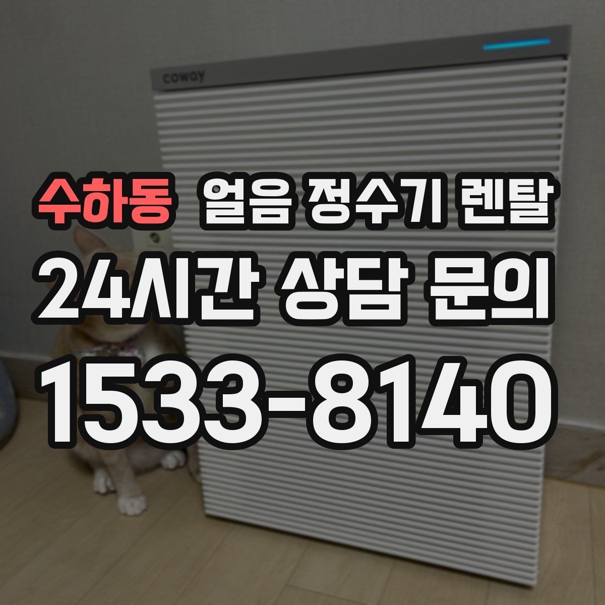 수하동 얼음 정수기 렌탈 얼음과 탄산 조합이 편해지는 이유