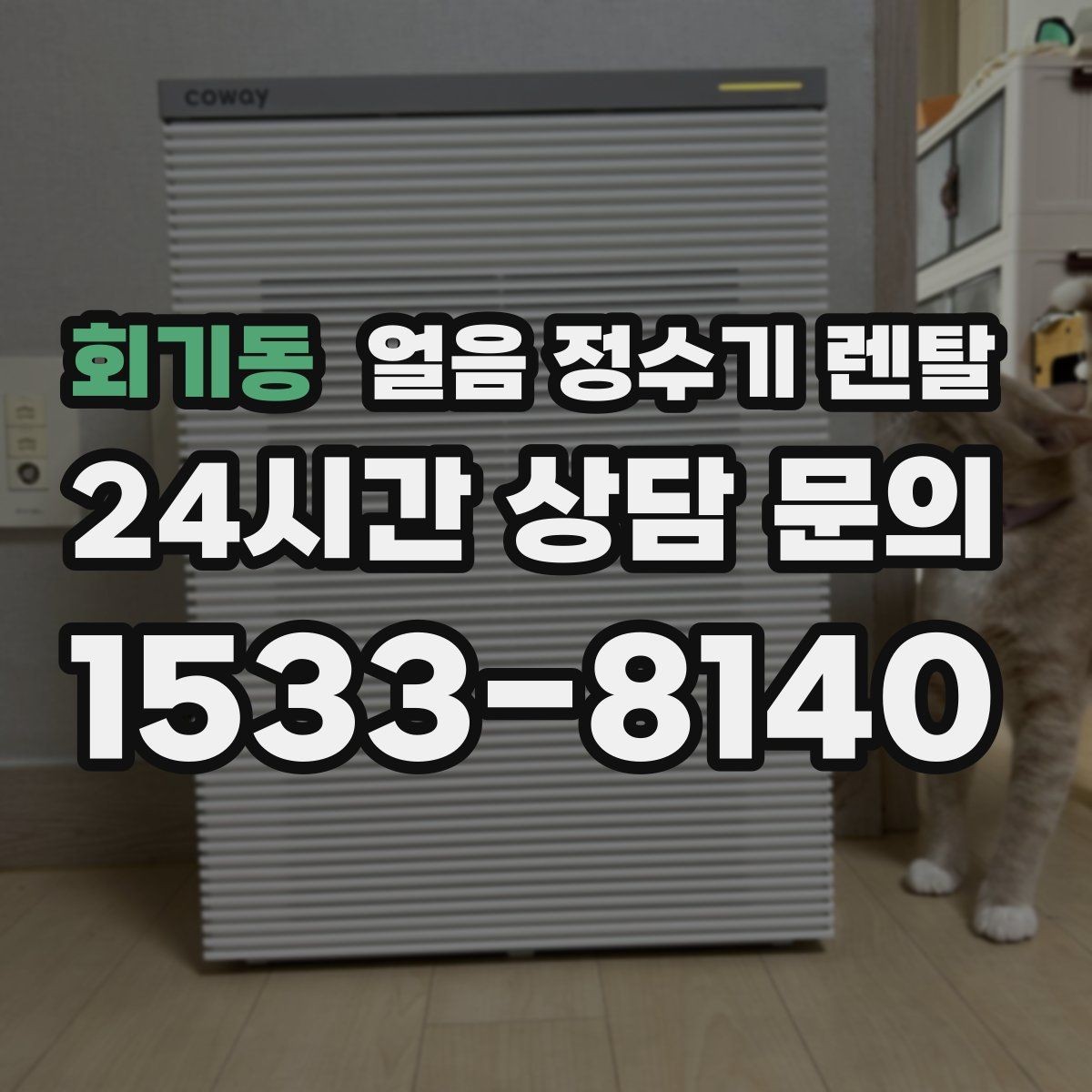회기동 얼음 정수기 렌탈 얼음 보관 냄새가 싫다면 해결책