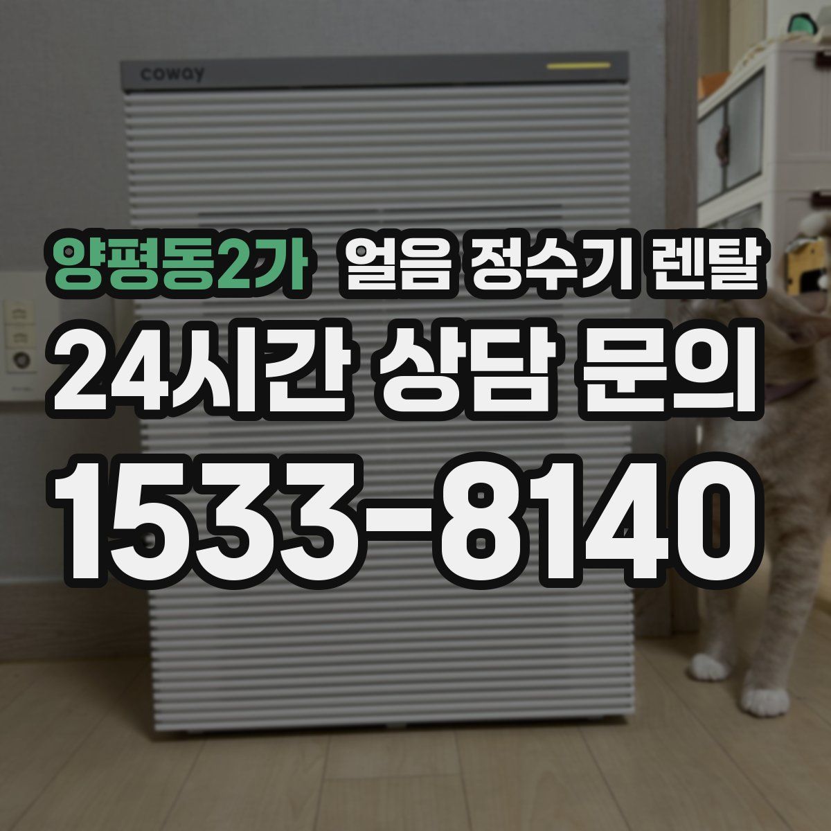 양평동2가 얼음 정수기 렌탈