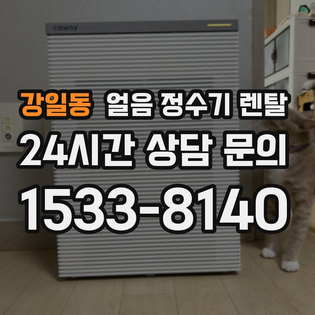 강일동 얼음 정수기 렌탈