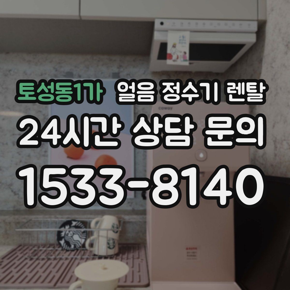토성동1가 얼음 정수기 렌탈 슬림형 얼음 정수기 선택 팁