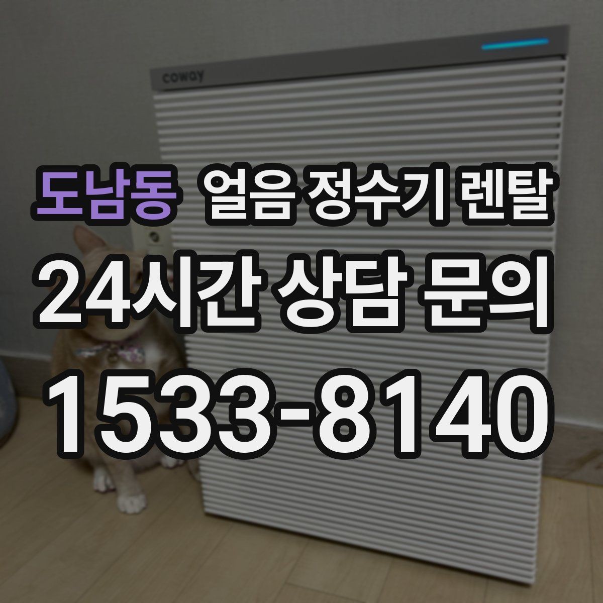 도남동 얼음 정수기 렌탈 얼음 출구 구조가 위생을 좌우하는 이유