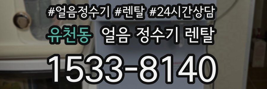 유천동 얼음 정수기 렌탈