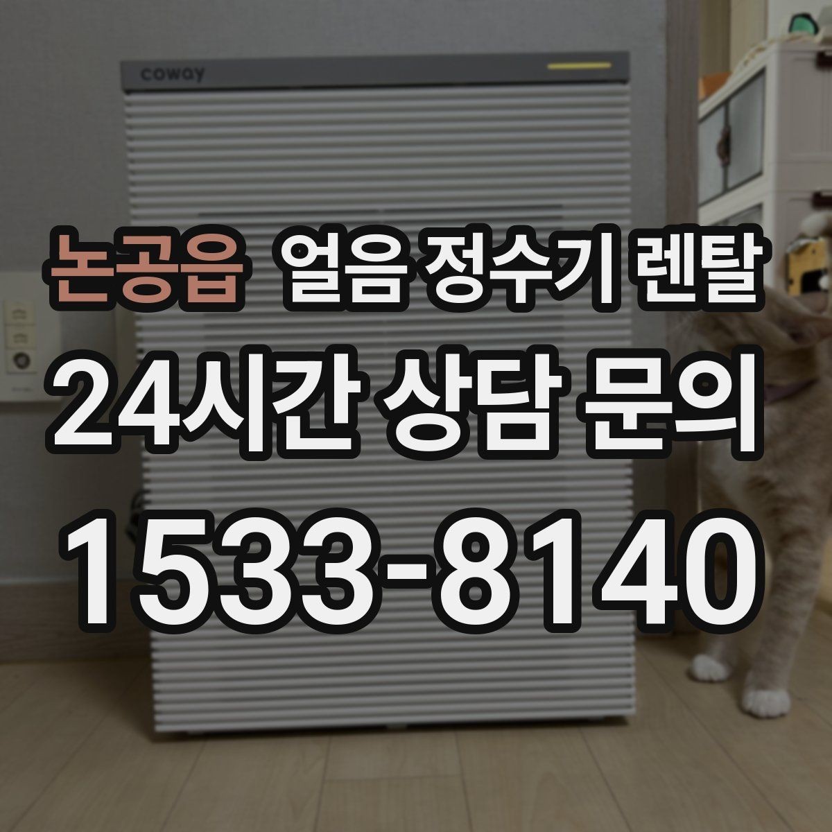 논공읍 얼음 정수기 렌탈 냉동실 공간이 넓어지는 효과