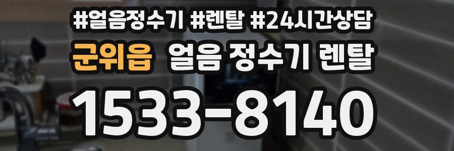 군위읍 얼음 정수기 렌탈