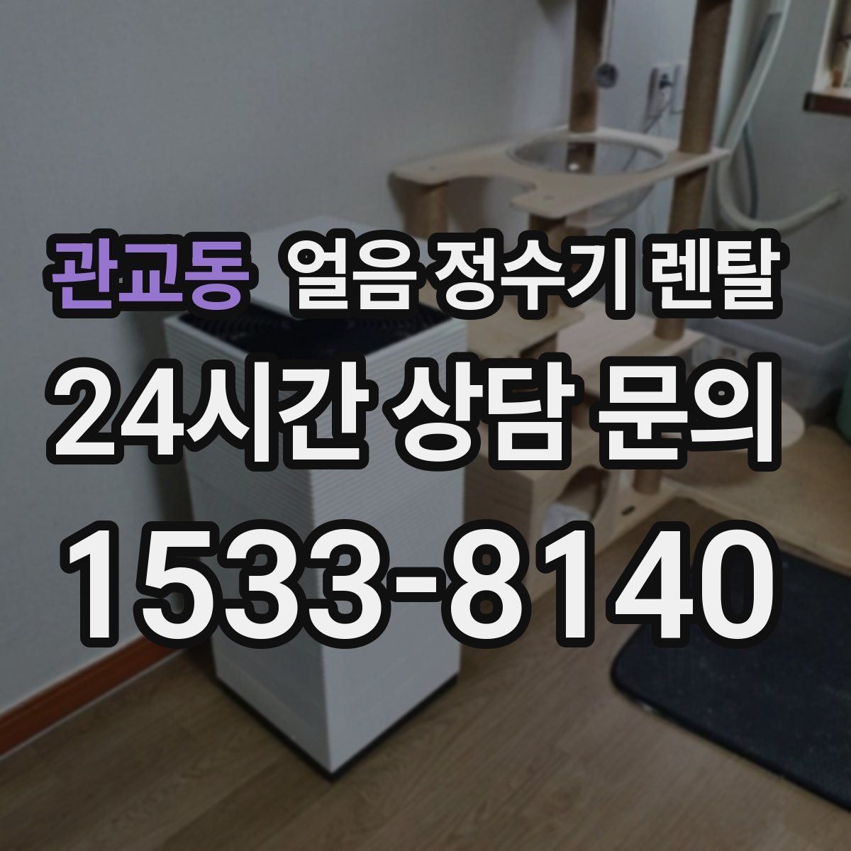 관교동 얼음 정수기 렌탈