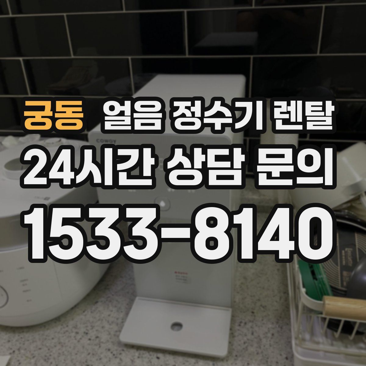 궁동 얼음 정수기 렌탈