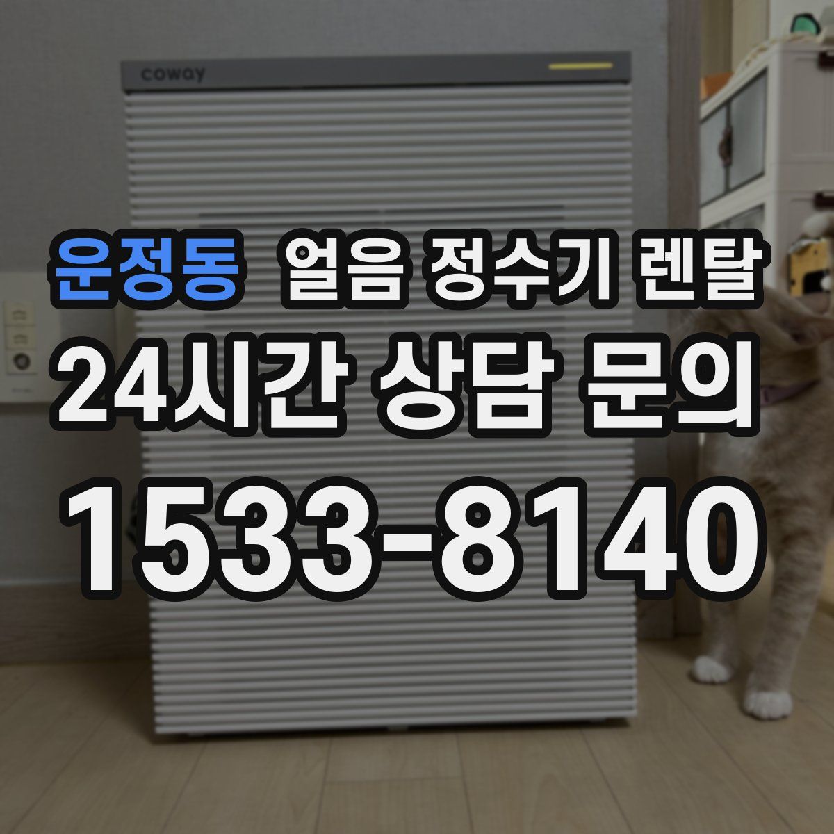 운정동 얼음 정수기 렌탈