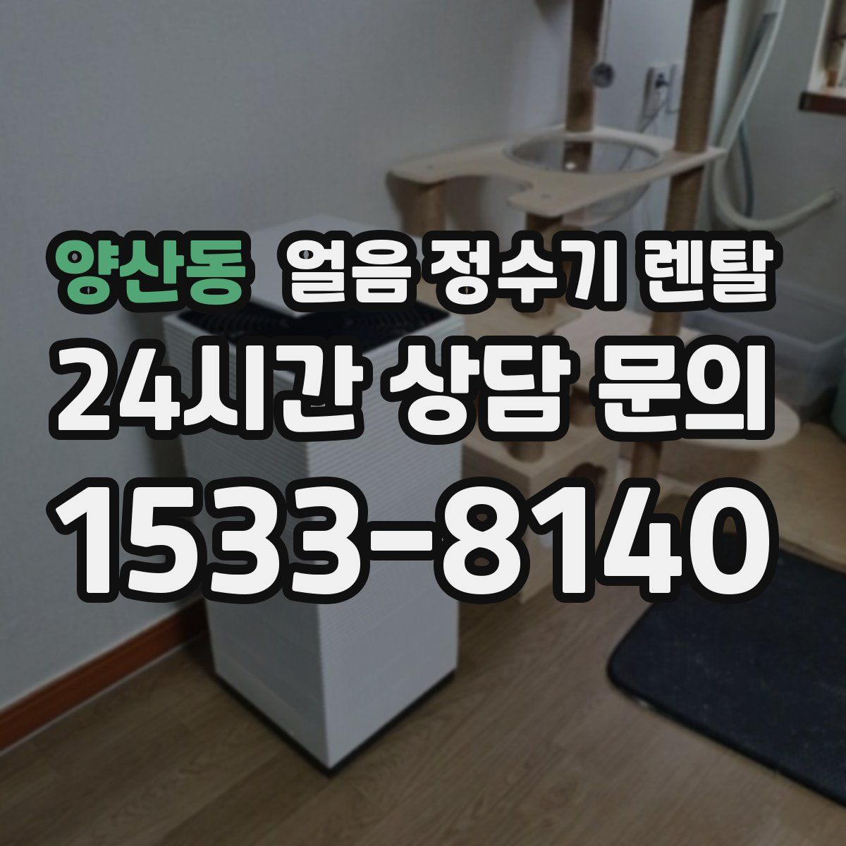 양산동 얼음 정수기 렌탈