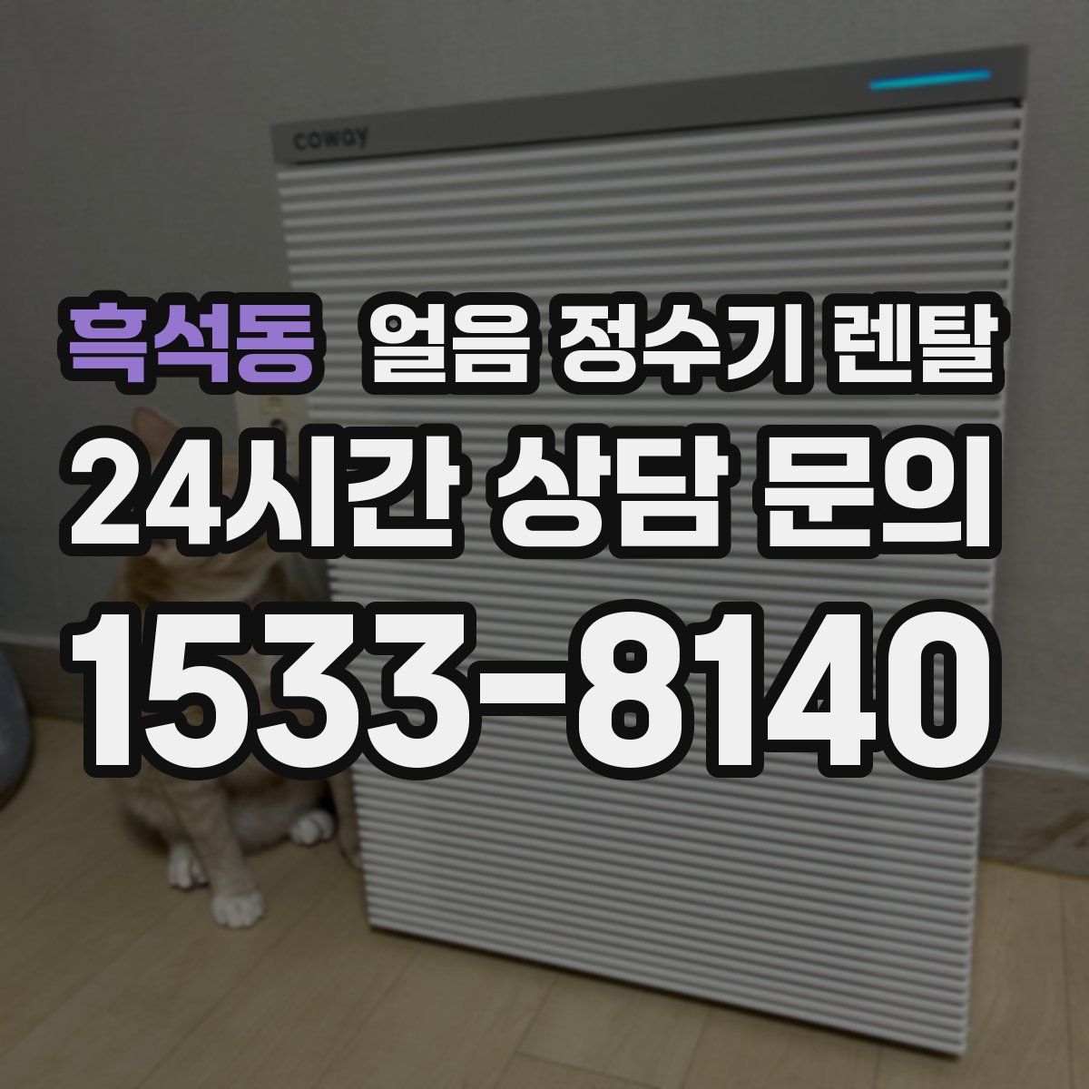 흑석동 얼음 정수기 렌탈