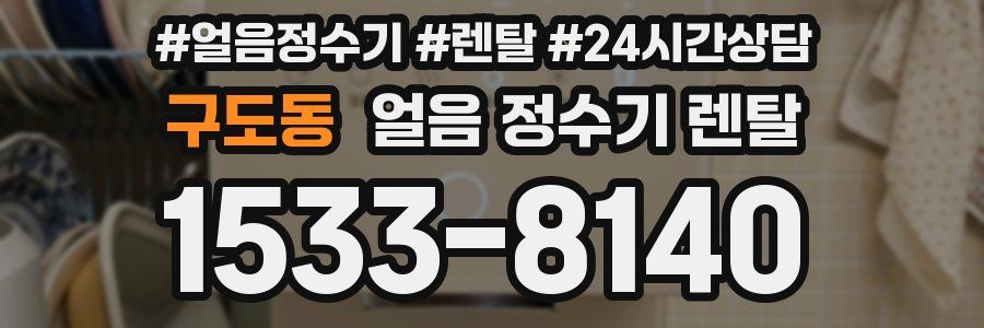 구도동 얼음 정수기 렌탈