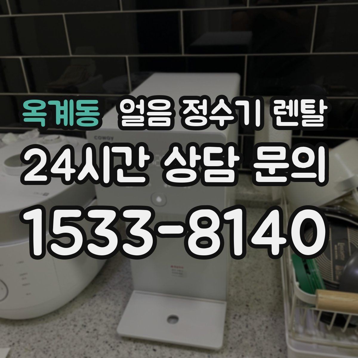 옥계동 얼음 정수기 렌탈 얼음 구매 카페 비용까지 포함한 현실 비교